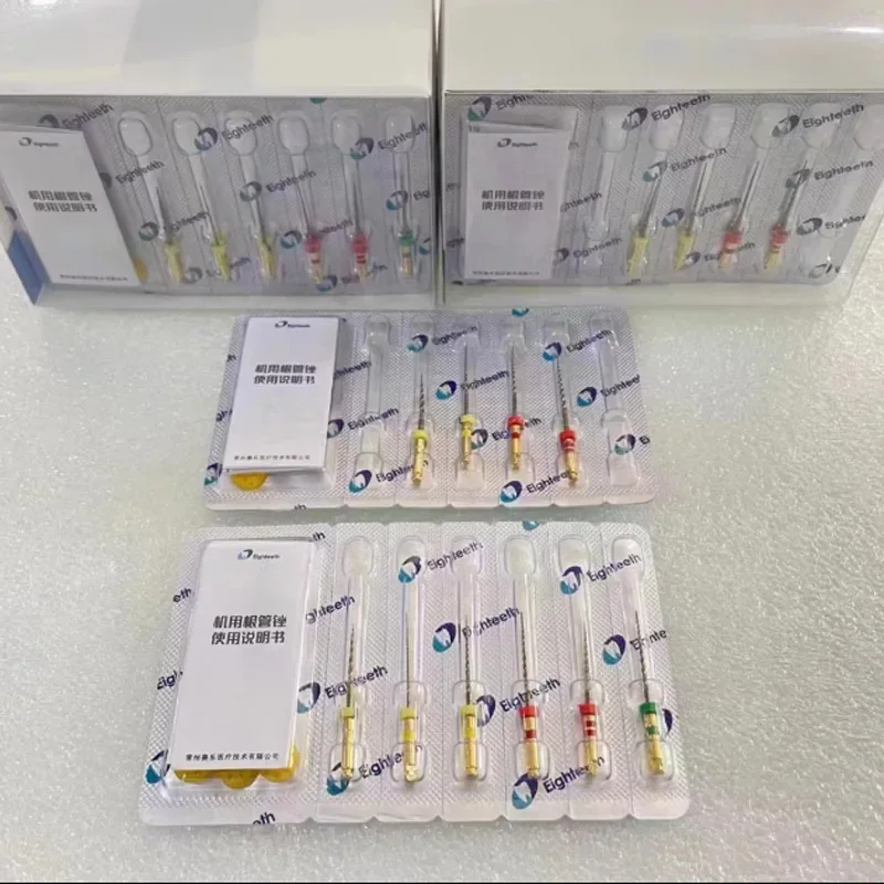 

30Pcs/5 piece Eighteeth E-FLEX Dental Endodontic Rotary Files dental pulp nickel titanium file instruments tool