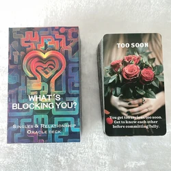 True Love Tarot Deck, Singles and Relationship Oracle Cards, Fortune Telling Toys, Clarity Cards, 12x7cm, 80-Cards, Clarity Love