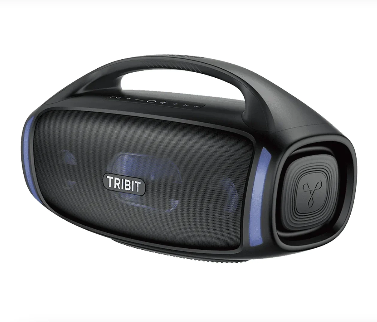 Altavoz Inalámbrico Tribit StormBox Blast 2 de 200W, Altavoz Portátil con Subwoofer XBass, Luz LED, IP67, 30 Horas de Reproducción, Emparejamiento TWS