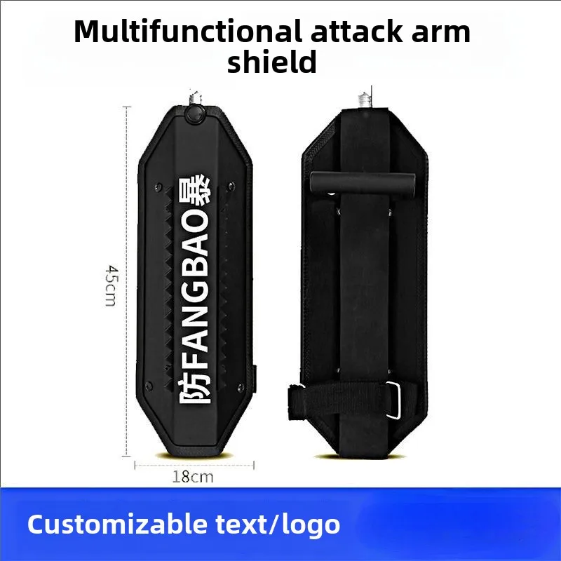 Multifunctional Metal Arm Shield Metal Shield Protection Attack Shield Small Arm Protection