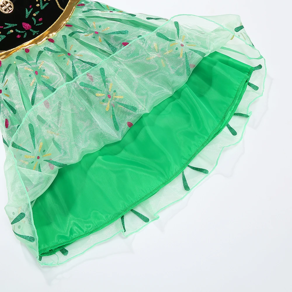 Mädchen Cosplay Anna Kostüm Vestidos Königin Prinzessin Kleid Halloween Kinder Rollenspiel Karneval Kinder Geburtstag Party Kleid – Detail 12