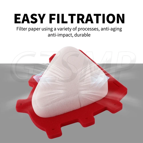 Imagen 2 del producto Ajuste para Honda CRF250R CRF450R CRF 250 450 R/RX/RWE 2025 150233 filtro de aire de esponja de espuma doble para motocicleta