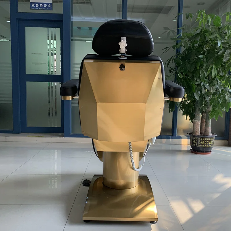 เตียงต่อขนตา โมเดิร์น หรูหรา ปรับได้ 3/4 มอเตอร์ สำหรับร้านเสริมสวย สปา ดูแลผิวหน้า นวดไฟฟ้า เตียงเสริมความงาม