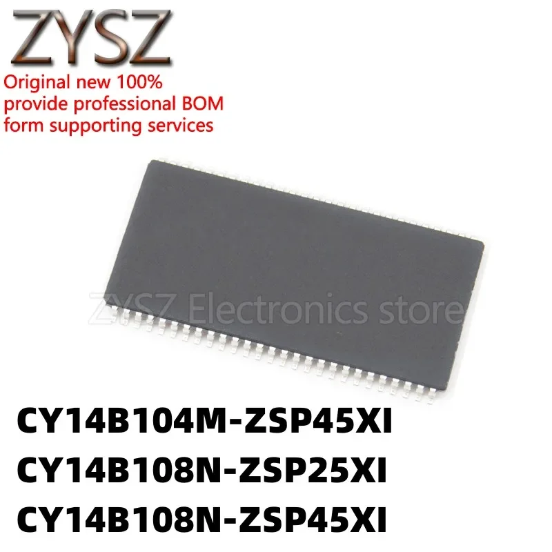 5PCS  CY14B104M-ZSP45XI 14B108N-ZSP25XIT CY14B108N patch TSOP54