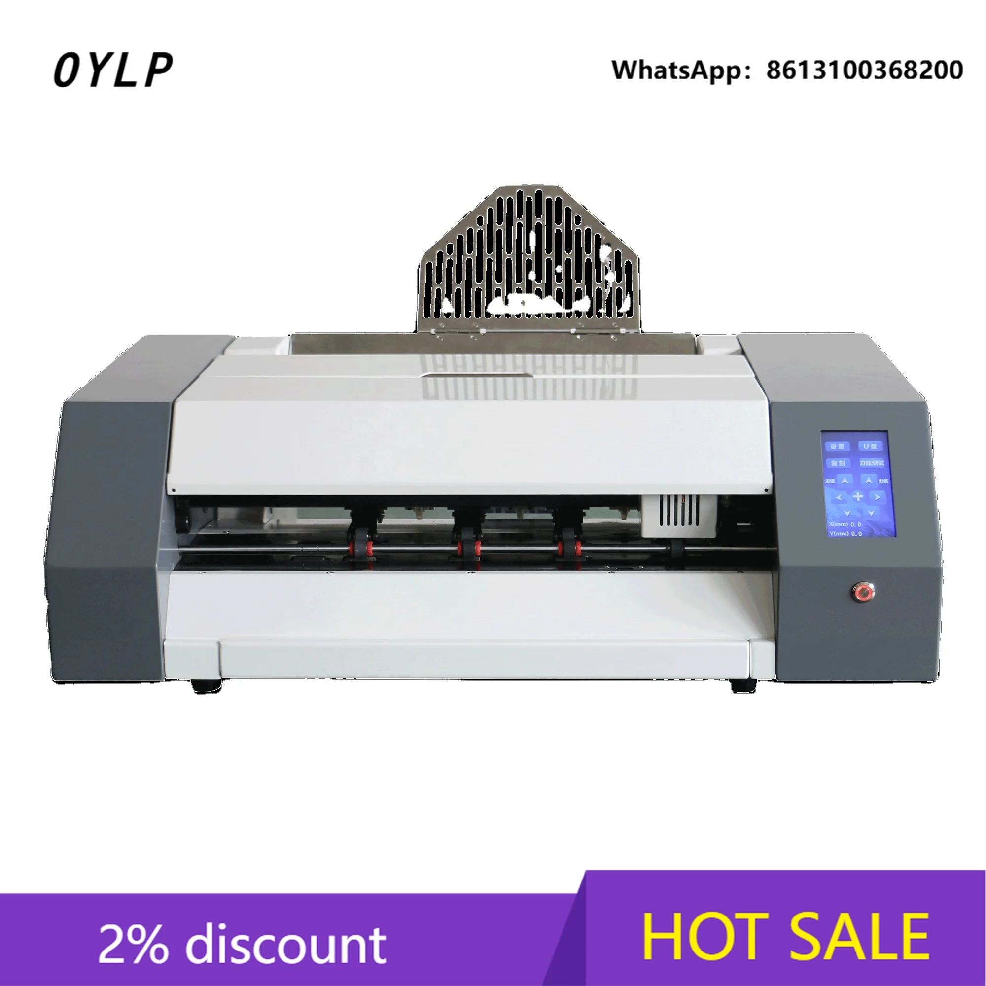 OYLP Auto Feeding Contour Cutter A3&A4 Label Cutter Cutting Plotter