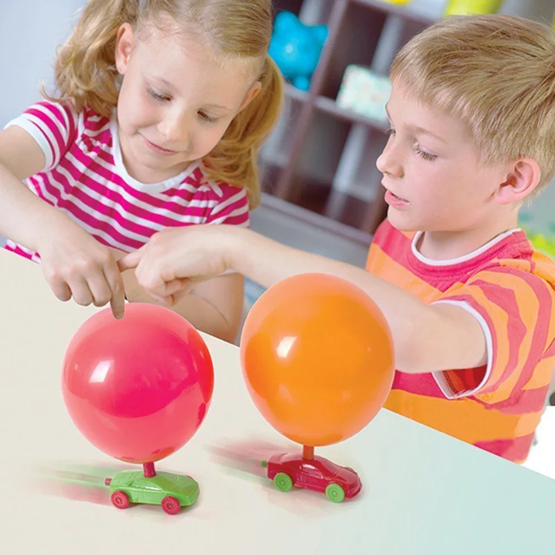 

1pcs DIY Balloon Recoil Car Children Science Experiment Educational Toys for Kids Birthday Party Funny Inflatable Toys