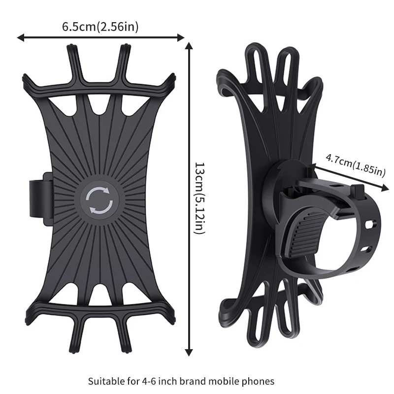 Baby Stroller Accessories Mobile Phone Holder Rack Universal 360 Rotatable Baby Pram Cart Phone Holder Travel Bike Accessories