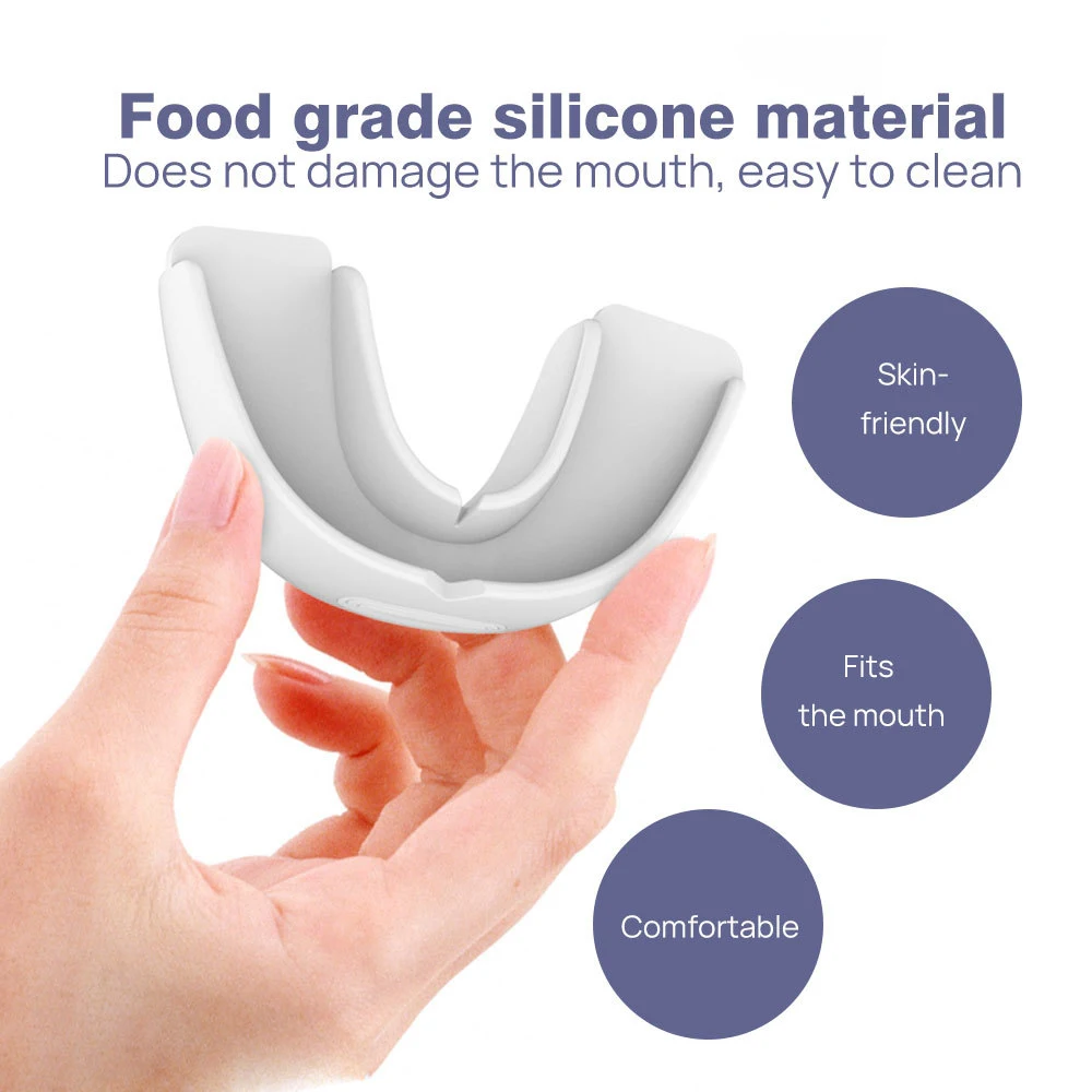 Multifunctional Stop Snoring Braces Portable Food Grade Silicone Braces Preventing Bruxism Solving Sleep Noise Problems