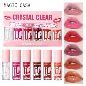 Magic House 6 PCs/Set Feuchtigkeitscreme Gelee Lippenöl Langzeitfeuchtigkeitsfeuchtigkeitsfeuchtigkeitsfeuchtigkeitsfeuchtigkeit 8 Hauptarbeitsölverkauf - №4