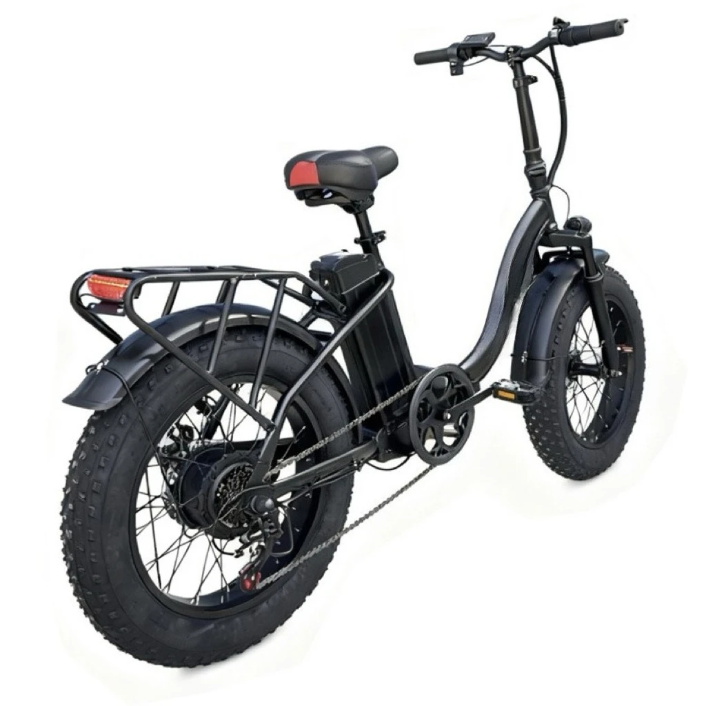 Portable Folding Lithium Electric Bicycle, Adult Lightweight E‑Bike, Ideal for Delivery Work & Daily City Commuting