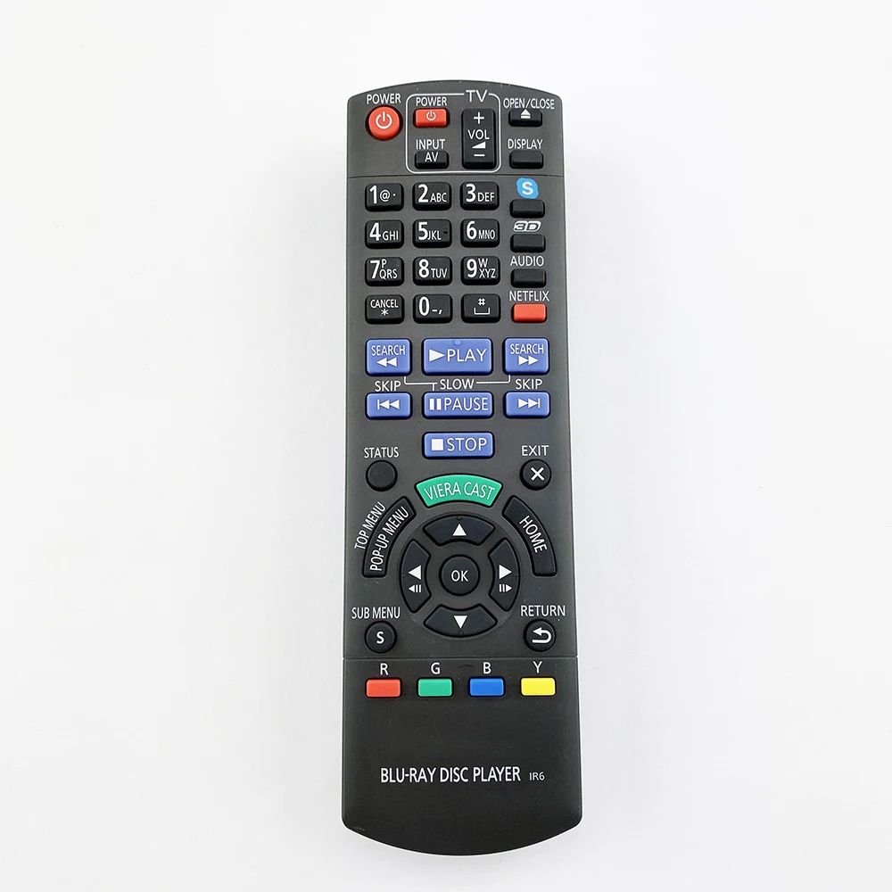 Original Remote Control N2QAYB000574 N2QAYB000608 for PANASONIC Blu-ray Disc Player with DMP-BDT310 N2QAYB000580 DMP-BD80