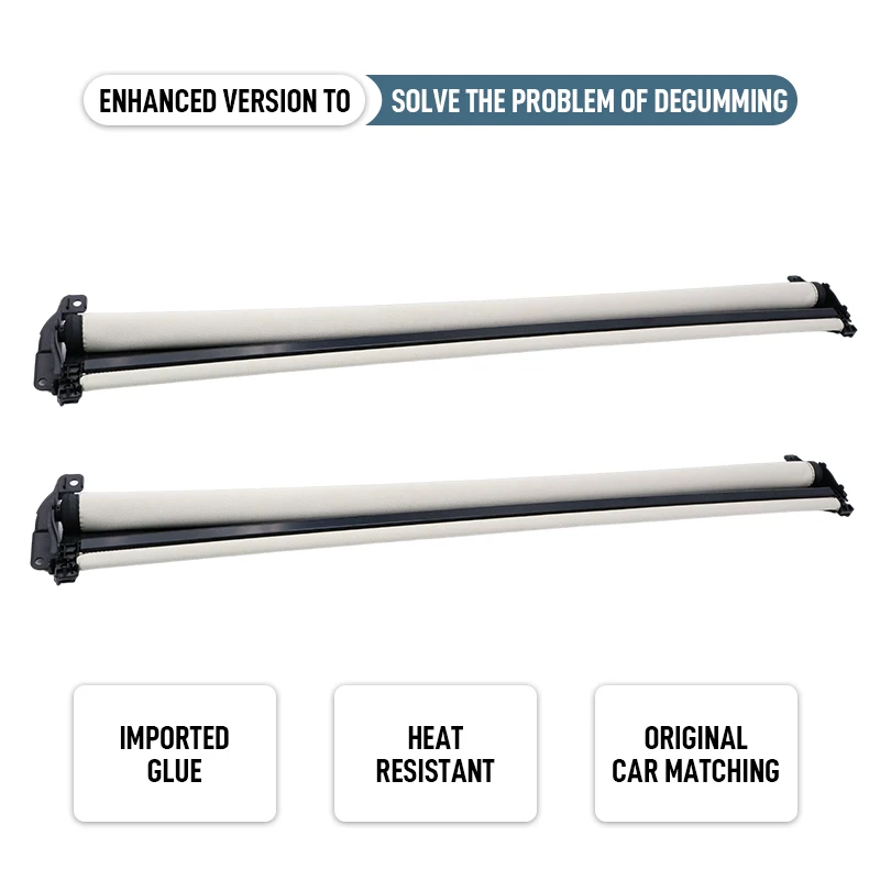 54107468439 54107468437 54107468438 Car Roller Sunshades Panorama Sunroof Curtain Cover Assembly for  5 Series Back Section