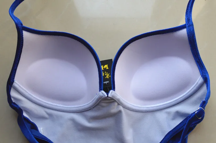 Bikini de terciopelo coreano negro Popular para mujer, modelo de Fitness, traje de competición de Bikini de una pieza NPC IFBB
