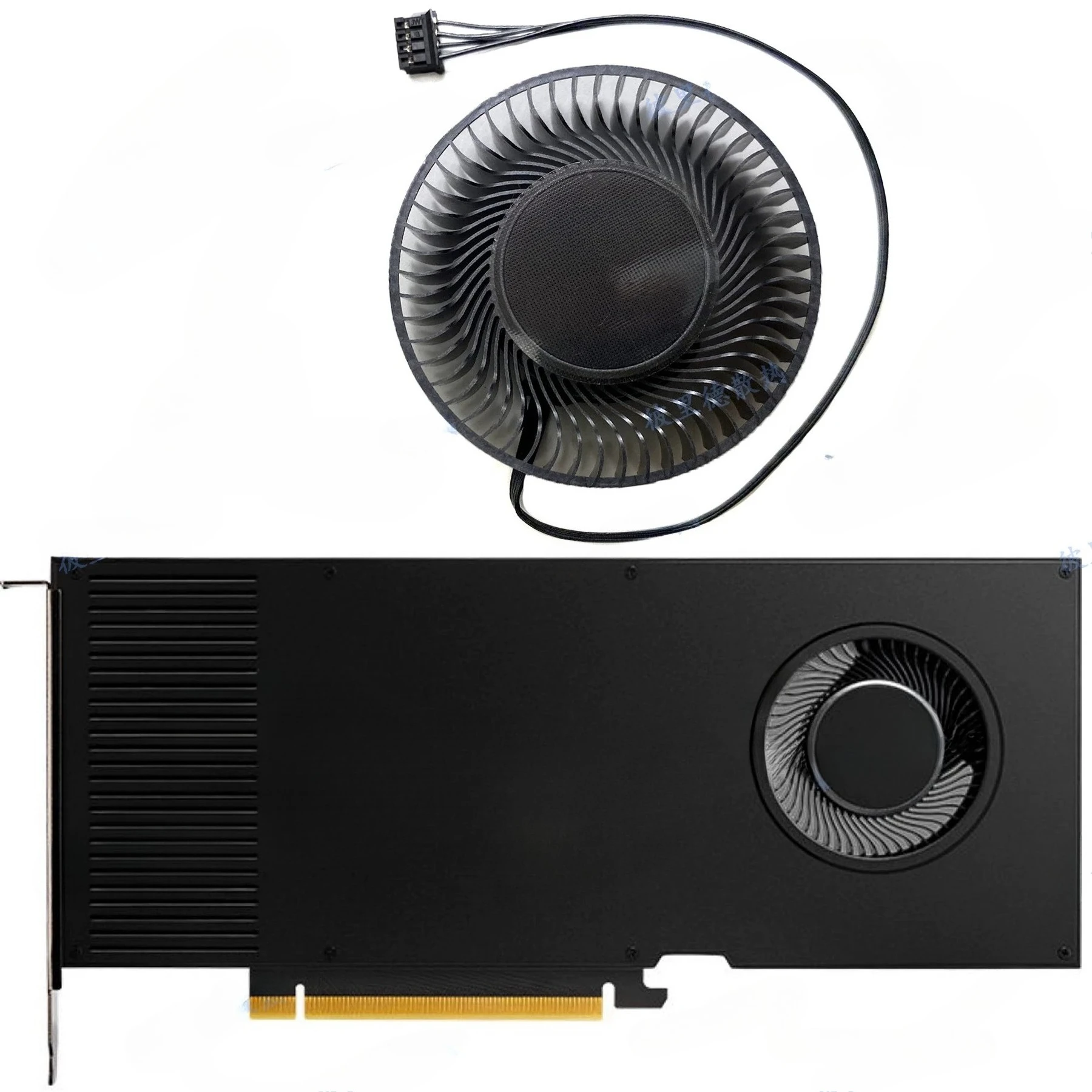 CHEN For NVIDIA / Lite-On Quadro RTX A4000 graphics card cooling fan BAPA0716B2HP001~~