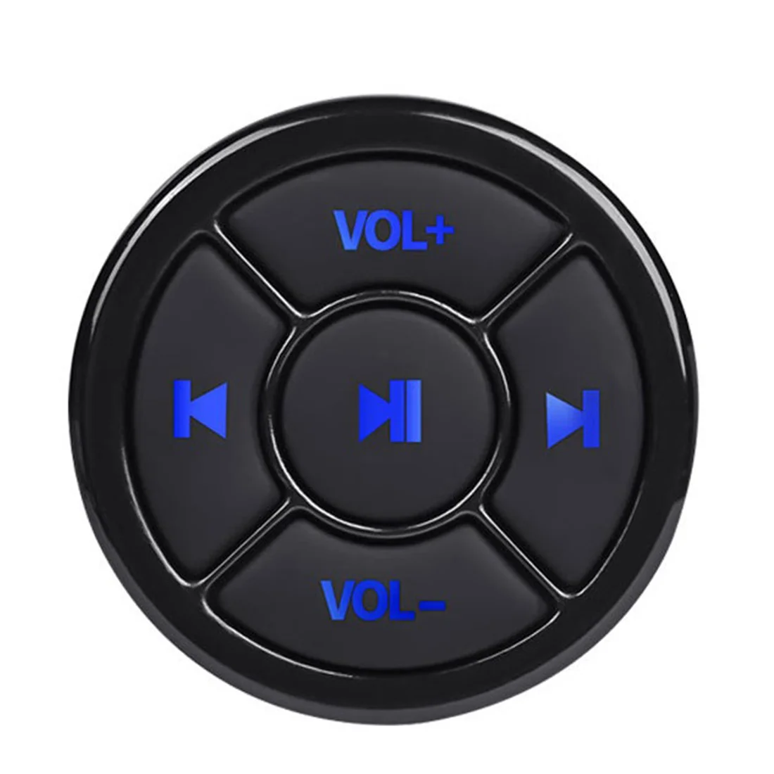 Wireless Bluetooth Media Button Remote Controller Car Motorcycle Bike Steering Wheel Music Play Remote for Phone Tablet