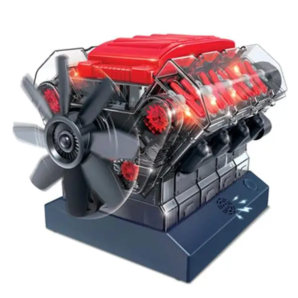 

V8 Engine Model Kit - Build Your Own V8 Engine - Science Experiment Toy