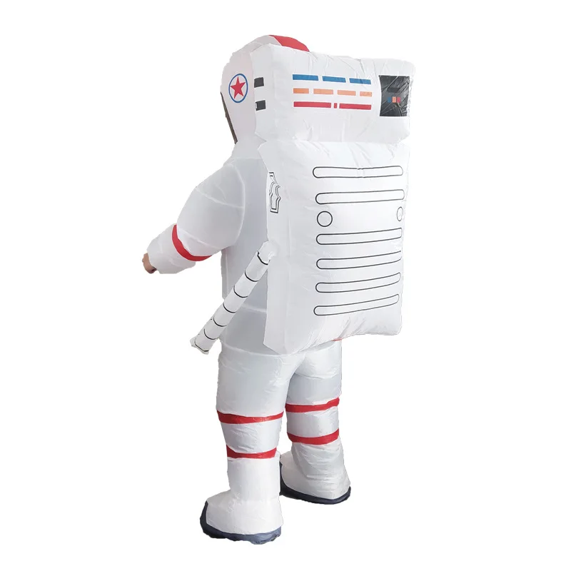 Inflatable Astronaut Costume Adult Funny Space Theme Full-Body Cosplay Suit Halloween Carnival Party Fancy Inflatable Suit