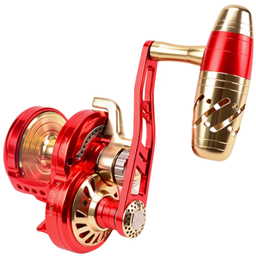 

TF300 All Metal jigging reel saltwater boat fishing 25kg power left hand trolling reel casting offshore sea drum fishing wheel