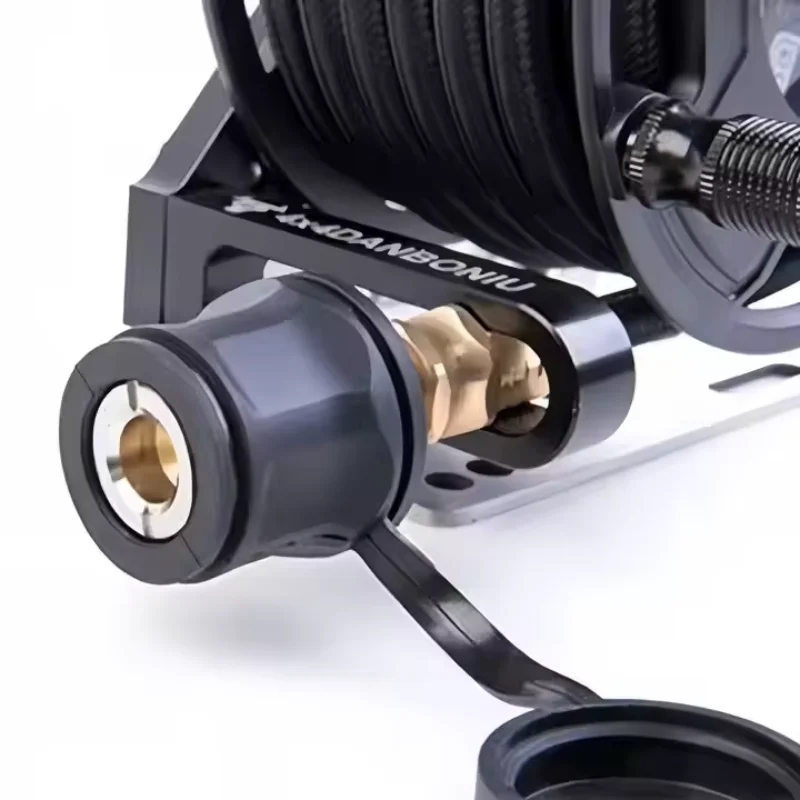 Durable Off-Road Air Pump Hose Reel: Storage Solution for 4x4 Adventures