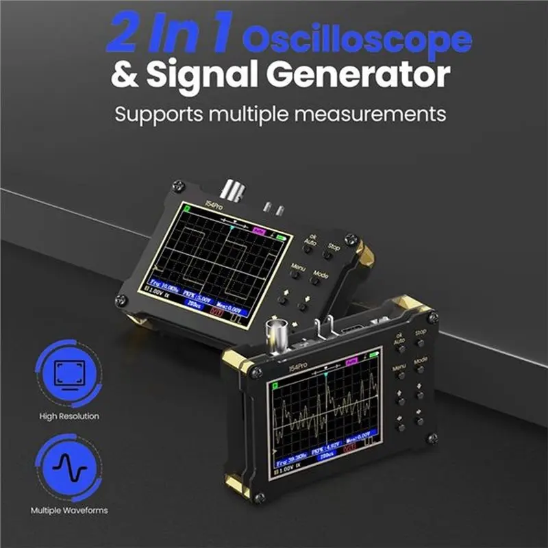 L62A Dso154pro Digital Oscilloscope Signal Generation Function For Beginners 40Msa/S 1Mhz/18Mhz Bandwidth Rate