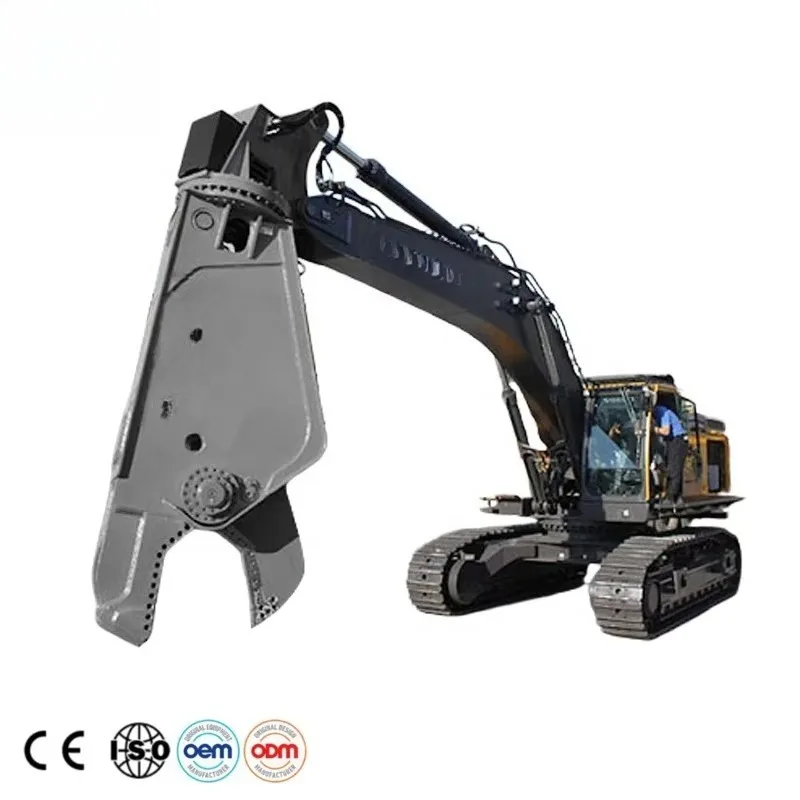 Hydraulic Eagle Jaw Scrap Cutter Industrial Metal Shearing Equipment Heavy Duty Steel Cutting Machine Portable Design