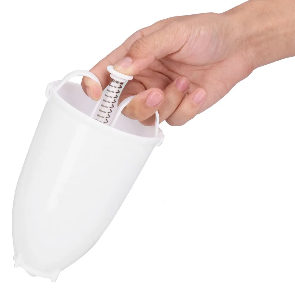 Food Grade PP Donut Dispenser Stainless Steel Manual Operation Donut Mold Easy Clean Light Press Donut Maker Home Kitchen Baking