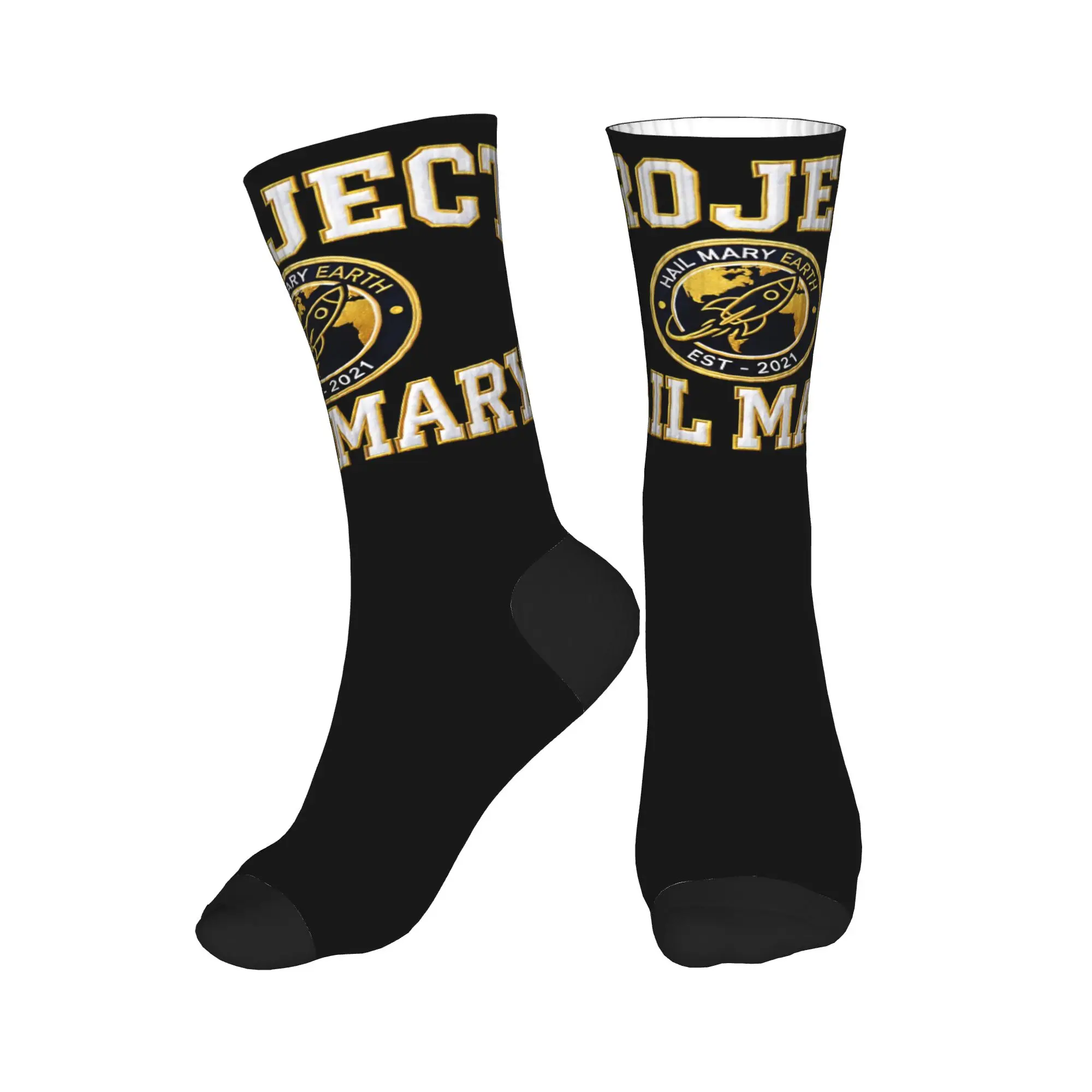 Women Men Socks Project Hail Mary Ryland Grace Rocky Jazz Hands Stockings Winter Gothic Breathable Socks Cycling Non Skid Socks