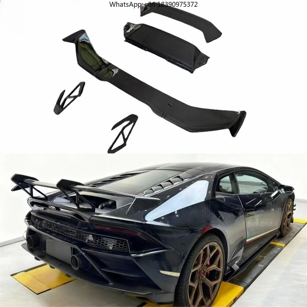 High Quality Dry Carbon Fiber Gt Rear Trunk Wing Car Spoiler