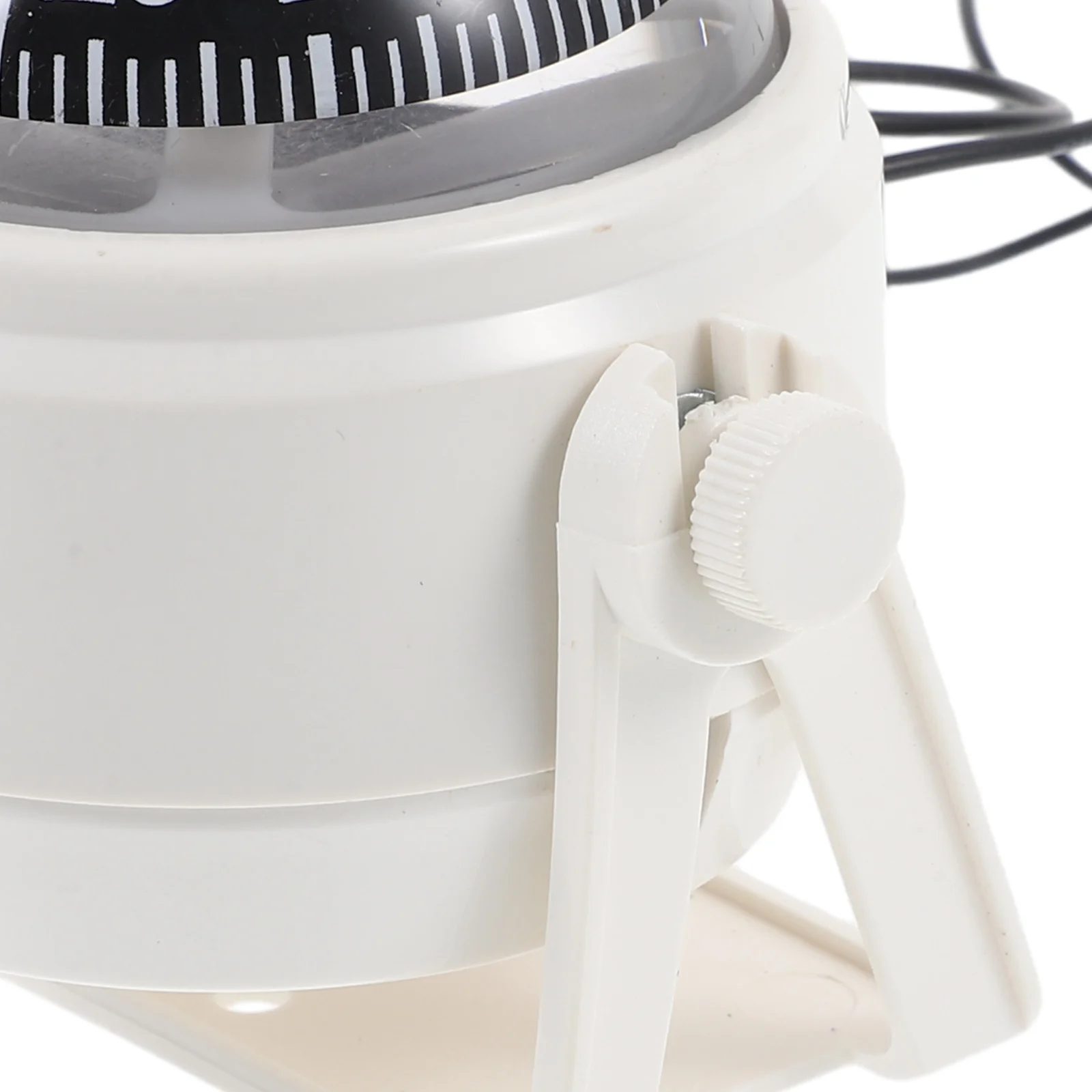 كرة بوصلة السيارة عالية القوة من الأكريليك على شكل دائري لتزيين لوحة القيادة للسيارات مناسبة للملاحة في شاحنة قارب السيارة