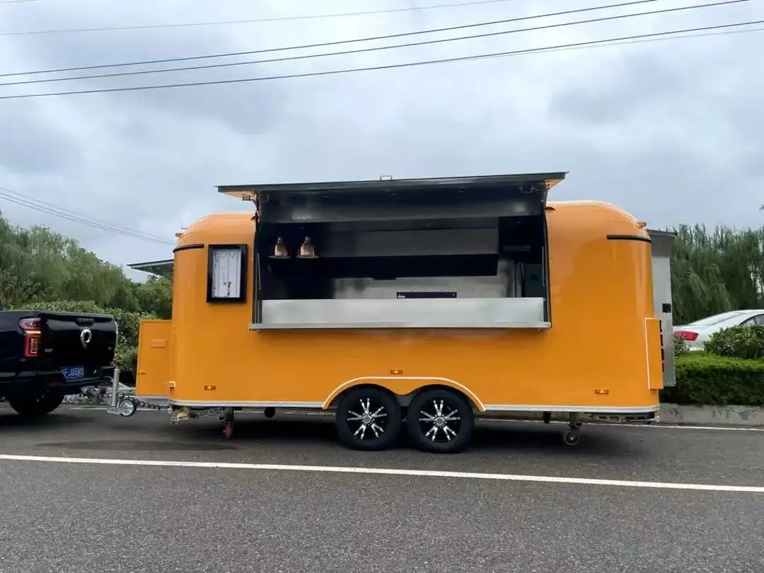 

Полностью оборудованный передвижной фудтрак-прицеп для кейтеринга: кофейня, пиццерия, мобильная кухня с полным комплектом оборудования