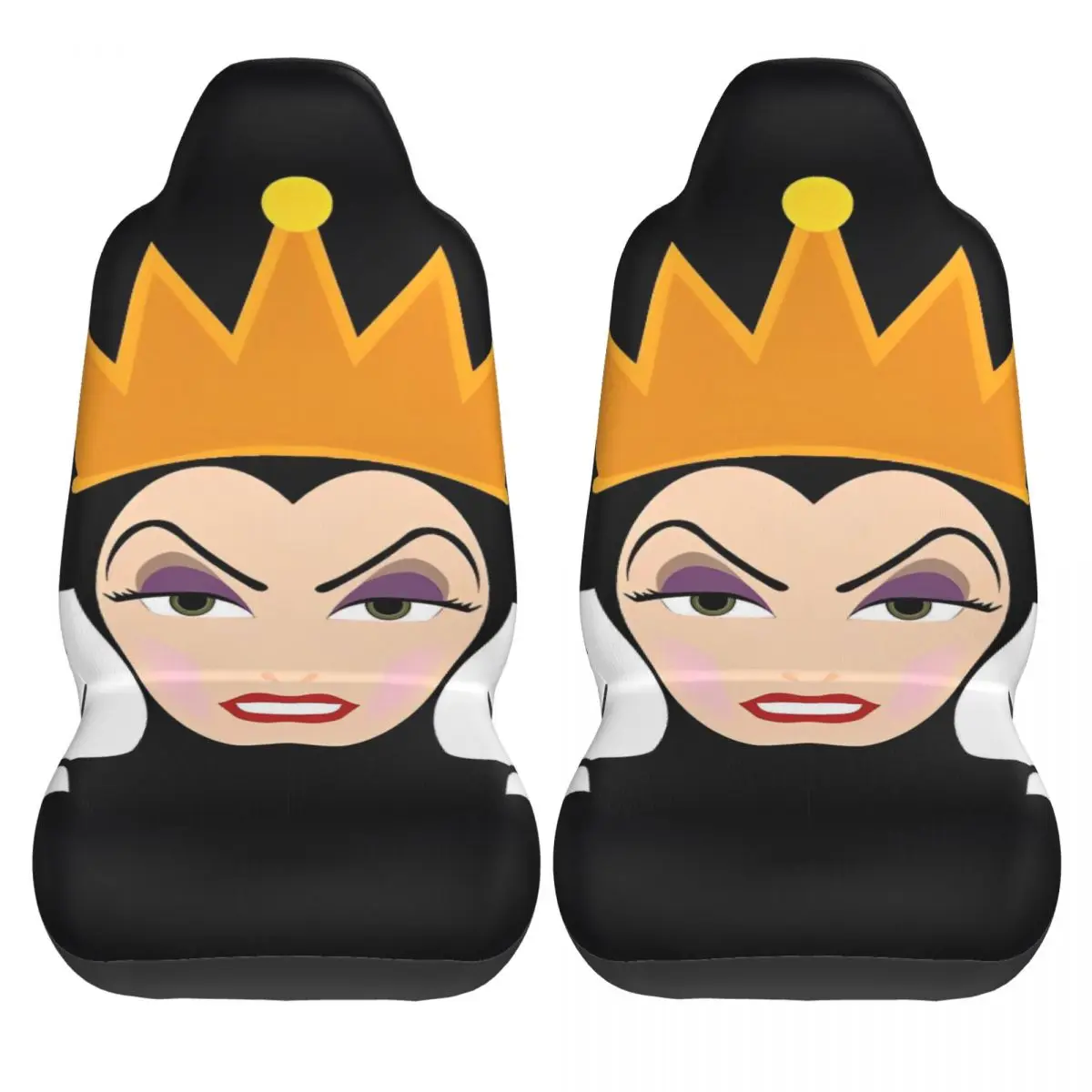 

Чехлы на автомобильные сиденья Villains, внутренние полиэстеровые чехлы на автомобильные сиденья, мягкие 2 шт., чехол высокого качества