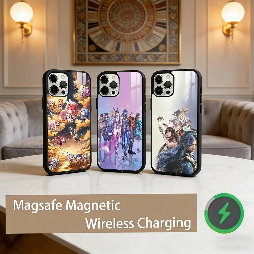 

Soul Land Phone Case For iPhone17,16,15,14,13,12,11 Plus,Pro Max Magnetic For Magsafe Wireless Charging