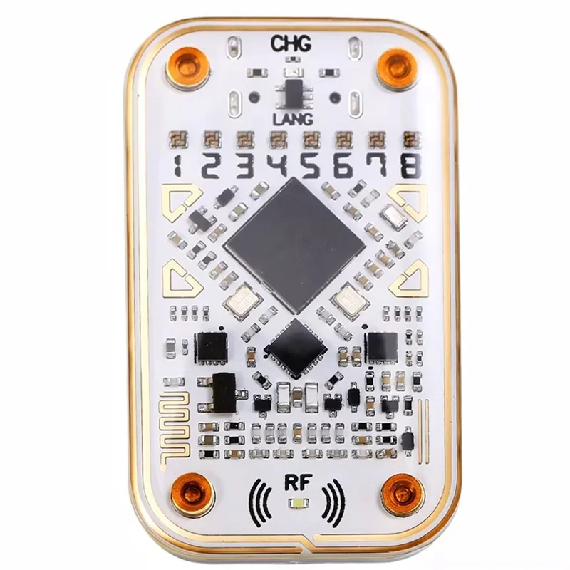 

HFES Chameleon Ultra RFID Smart Chip Reader+3XUID Keychain Smart Card Emulator 125K 13.56M IC ID Card Decode Read Writer