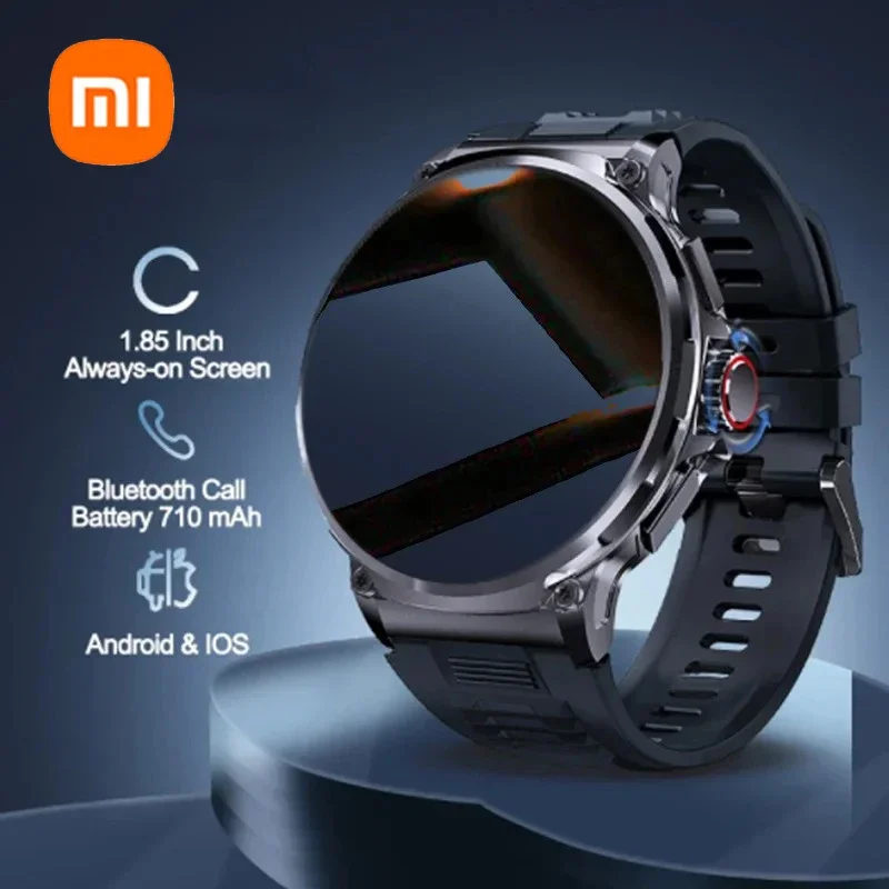 Youpin Xiaomi New Bluetooth Call Smart Watch LED Full Screen Touch IP68 Waterproof Sports Men's For Android IOS Fitness Exercise