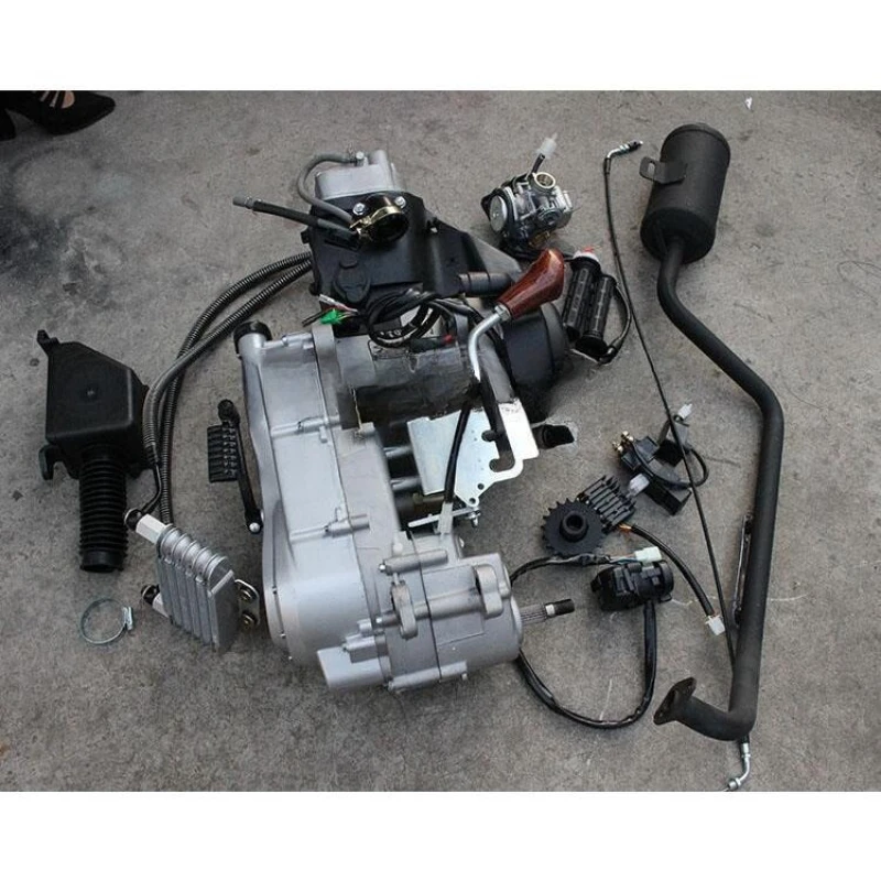 Four-wheel ATV modified accessories Kadin motorcycle 200CC continuously variable speed GY6 built-in reverse engine