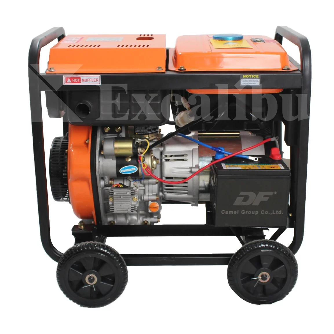 Produttori generatore diesel 5kva 6kw generatore elettrico diesel di tipo aperto super portatile