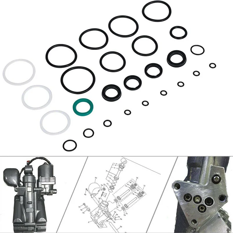 

YMT Trim Tilt Cap Cylinder Seal Kit 1997 & Up 115225FS Fast Strike Power for Yamaha Boat Power Units 115HP 150HP 175HP 200HP