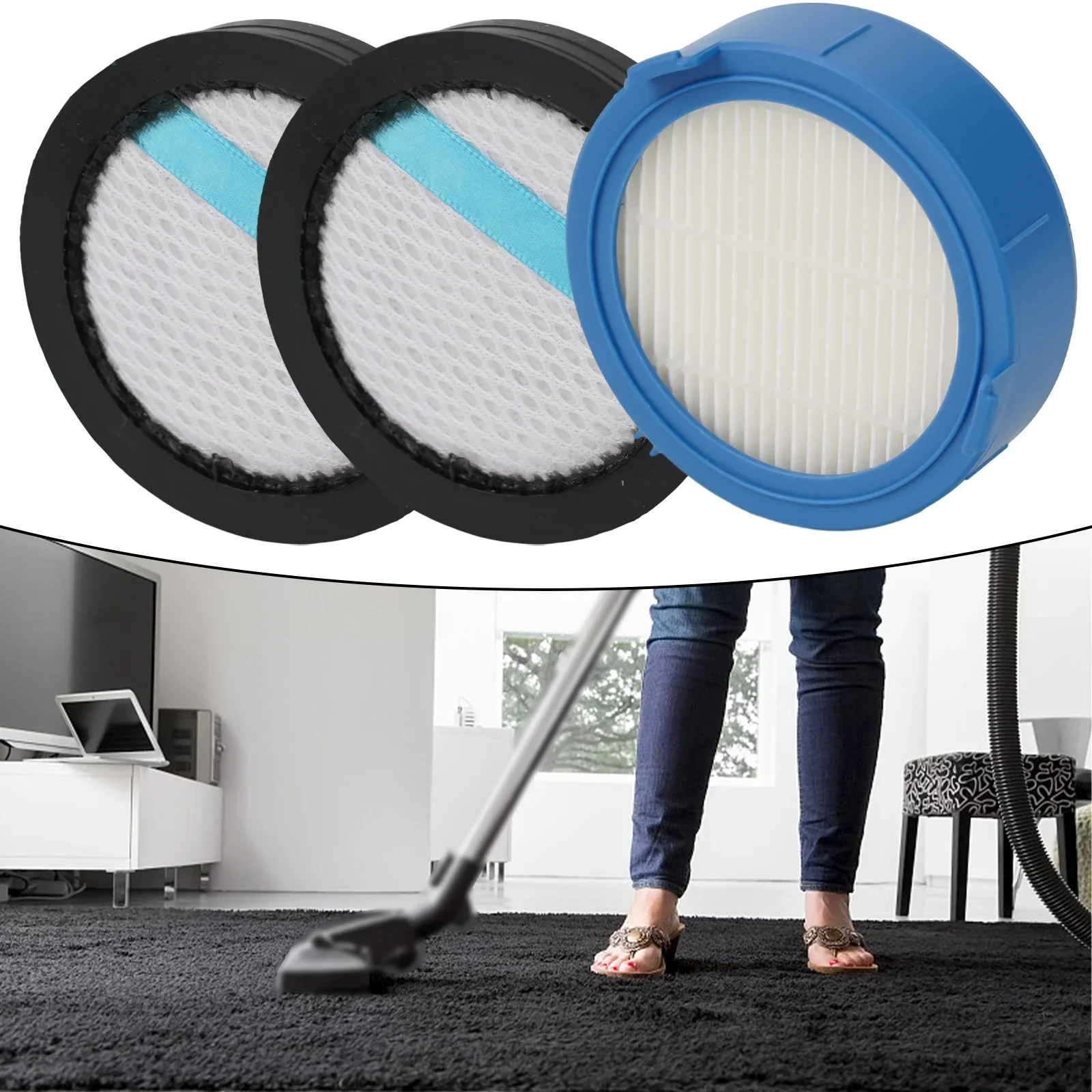 

Optimal Filtration Performance PreMotor Filters For AEG 8000 Cordless Vacuum Cleaner Fits ASKW4 ESKW4 FX8 AZE156