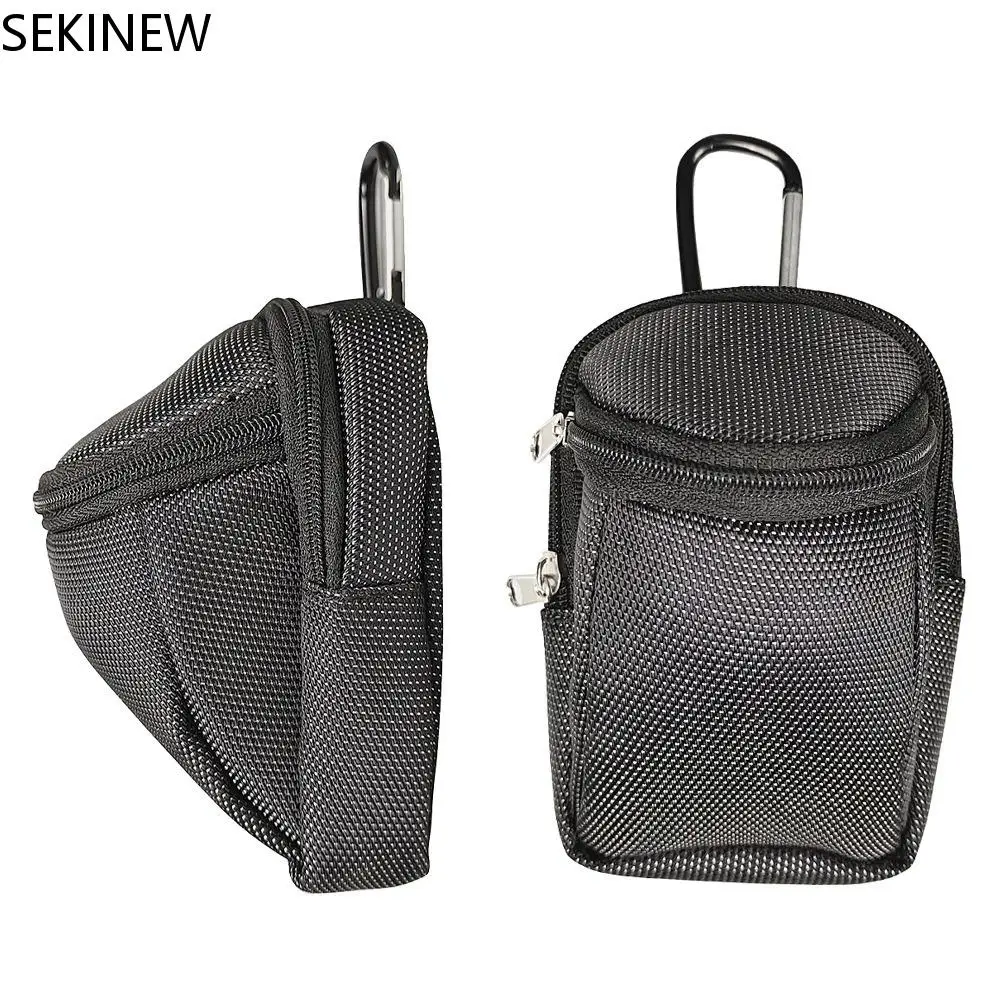 Storage Pocket Golf Small Waist Bag Waist Hanging Golf Tees Holder Golf Ball Bag Mini Black Golf Pouch Ball Holder