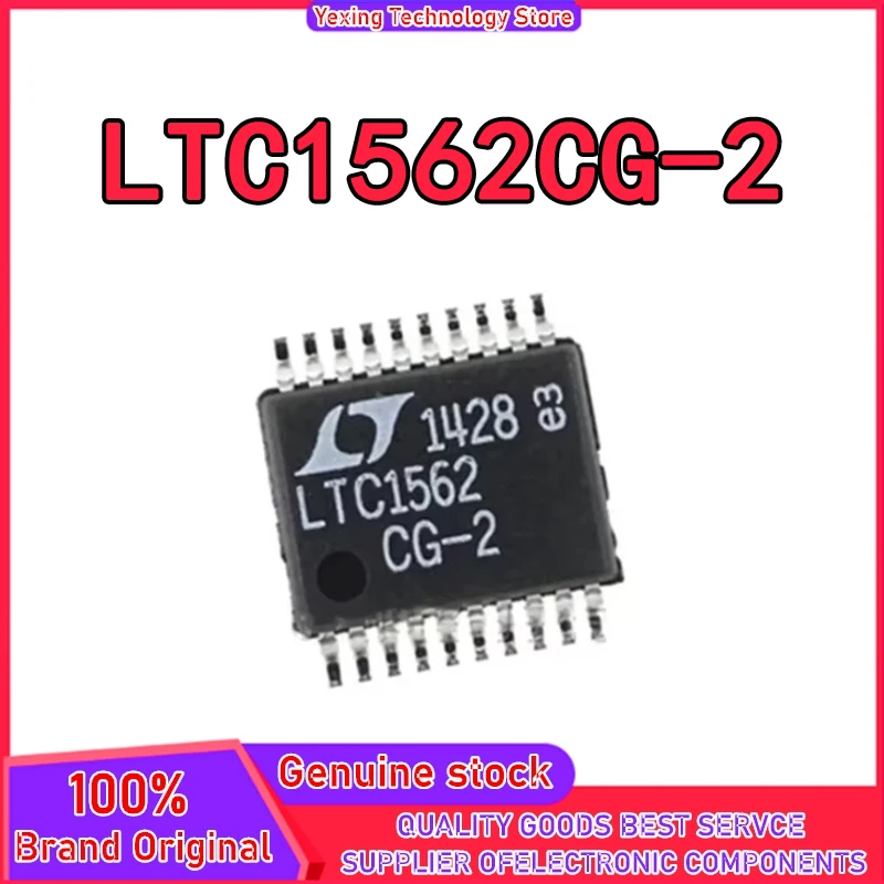 Filtre universel actif RC Quad Core LTC1562CG-2 LTC1562-2 SSOP20, 1 pièce, LTC1562CG, très faible bruit, faible distorsion, quatre canaux