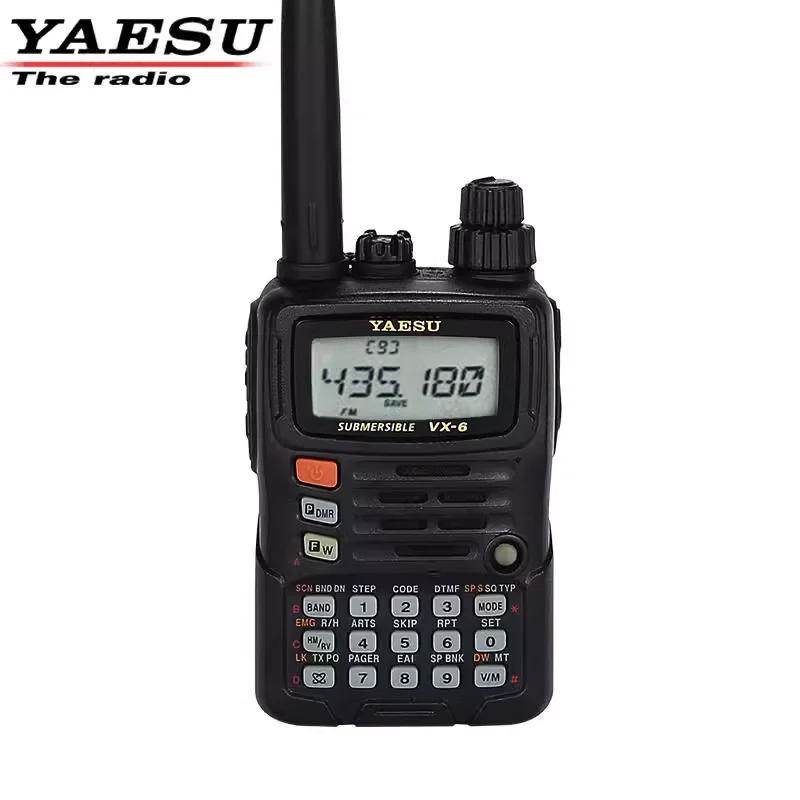 

Yaesu New VX-6R dual frequency waterproof handheld walkie-talkie self-driving tour off-road outdoor hand station IP67 Ham