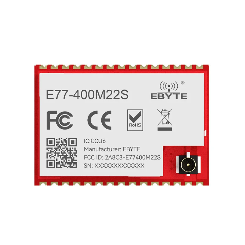 ARM Cortex-M4 Lora STM32 Modul Nirkabel LoRaWan CDEBYTE E77-400/900M22S 433/915MHz Modul SoC Konsumsi Daya Rendah