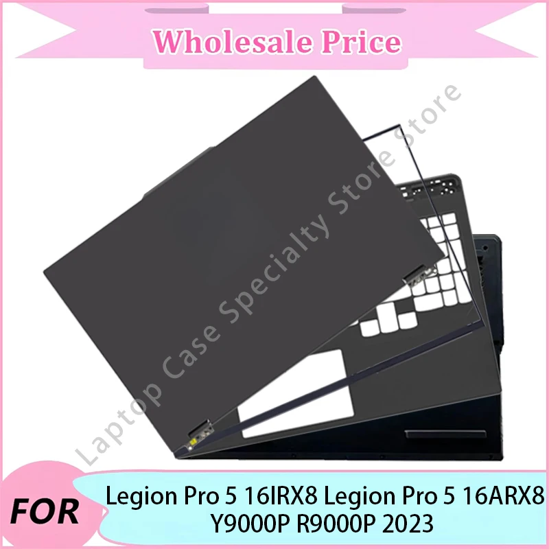 

NEW For Legion Pro 5 16IRX8 Legion Pro 5 16ARX8 Y9000P R9000P 2023 Case/Palmrest/Bottom Case/Laptop LCD Back Cover/Front Bezel