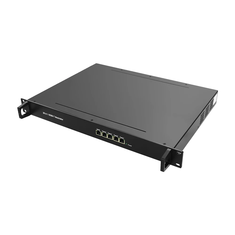 8 16 20 Kanäle IP-zu-RF-Modulator Digitaler Headend IP Mux ISDB-T-Modulator