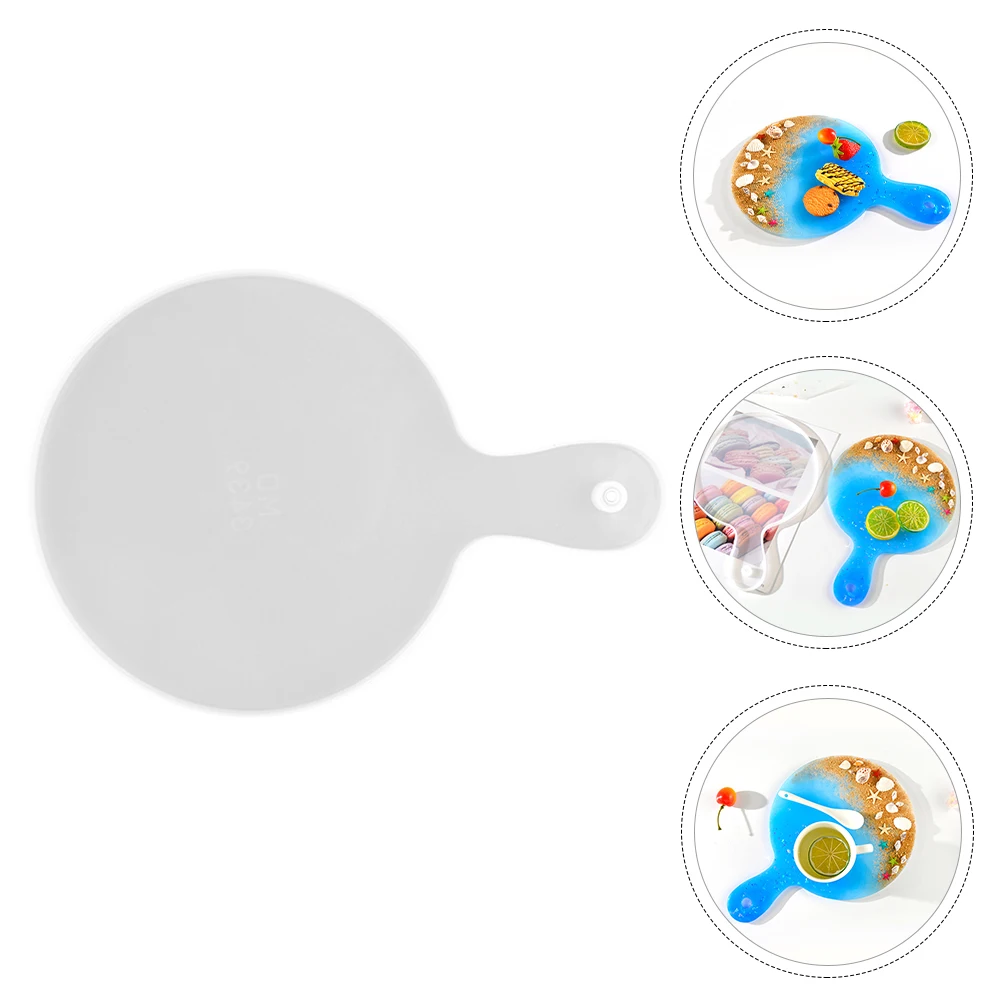 

Silicone Tray Mold for DIY Coaster Accessories White Flexible H Mould Creative Resin Jewelry Craft Home Decor Gift