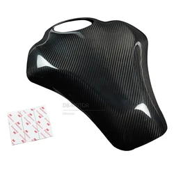 Motorcycle Real Carbon Fiber Fuel Tank Pad Cover Sticker Fuel tank Protection Cover Fit For Kawasaki Z900 2017 2018 2019
