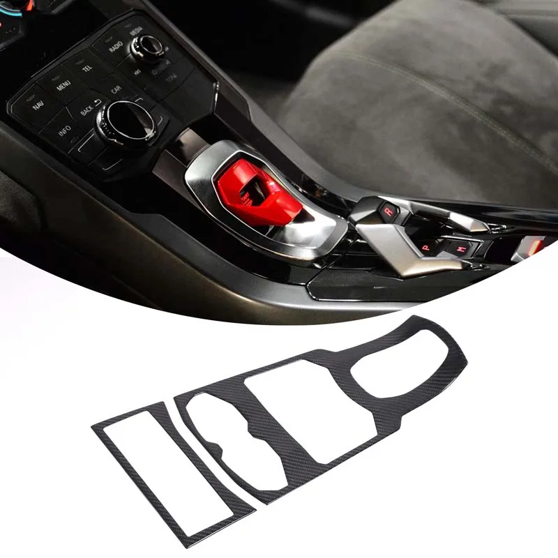 

For Lamborghini Hurricane 580 610 2014-2021 central control multimedia button frame decorative sticker car interior accessories