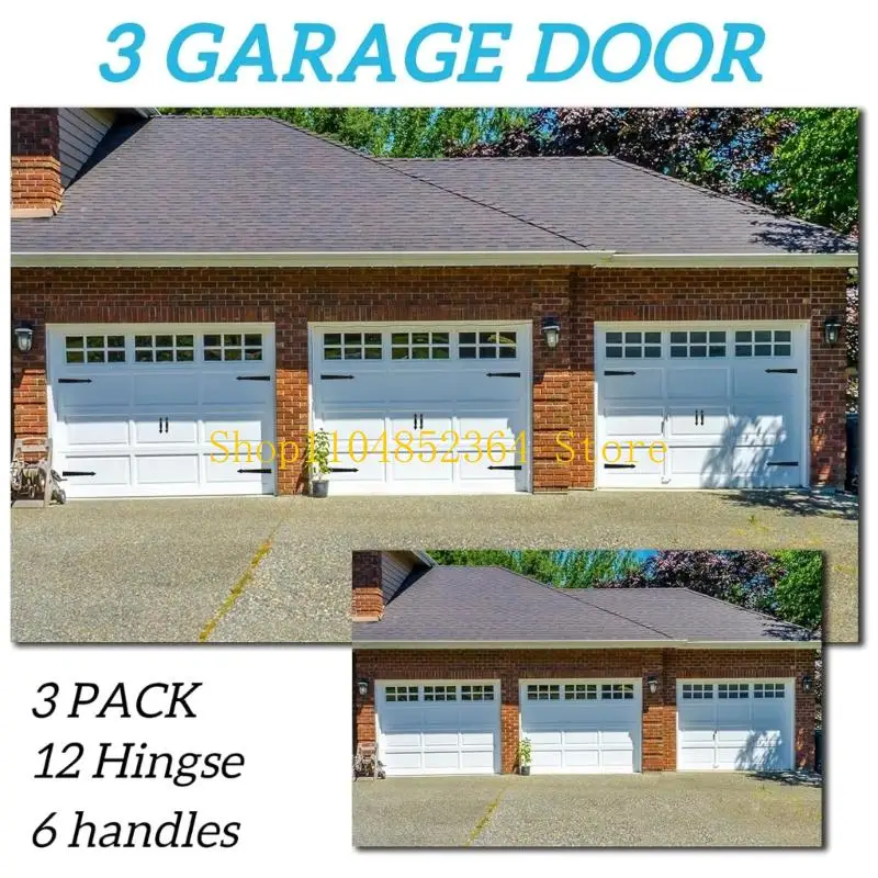 652F باب المرآب الديكور المغناطيسي مجموعة 6pcs فو فو تقليم ترقيات سريعة #2