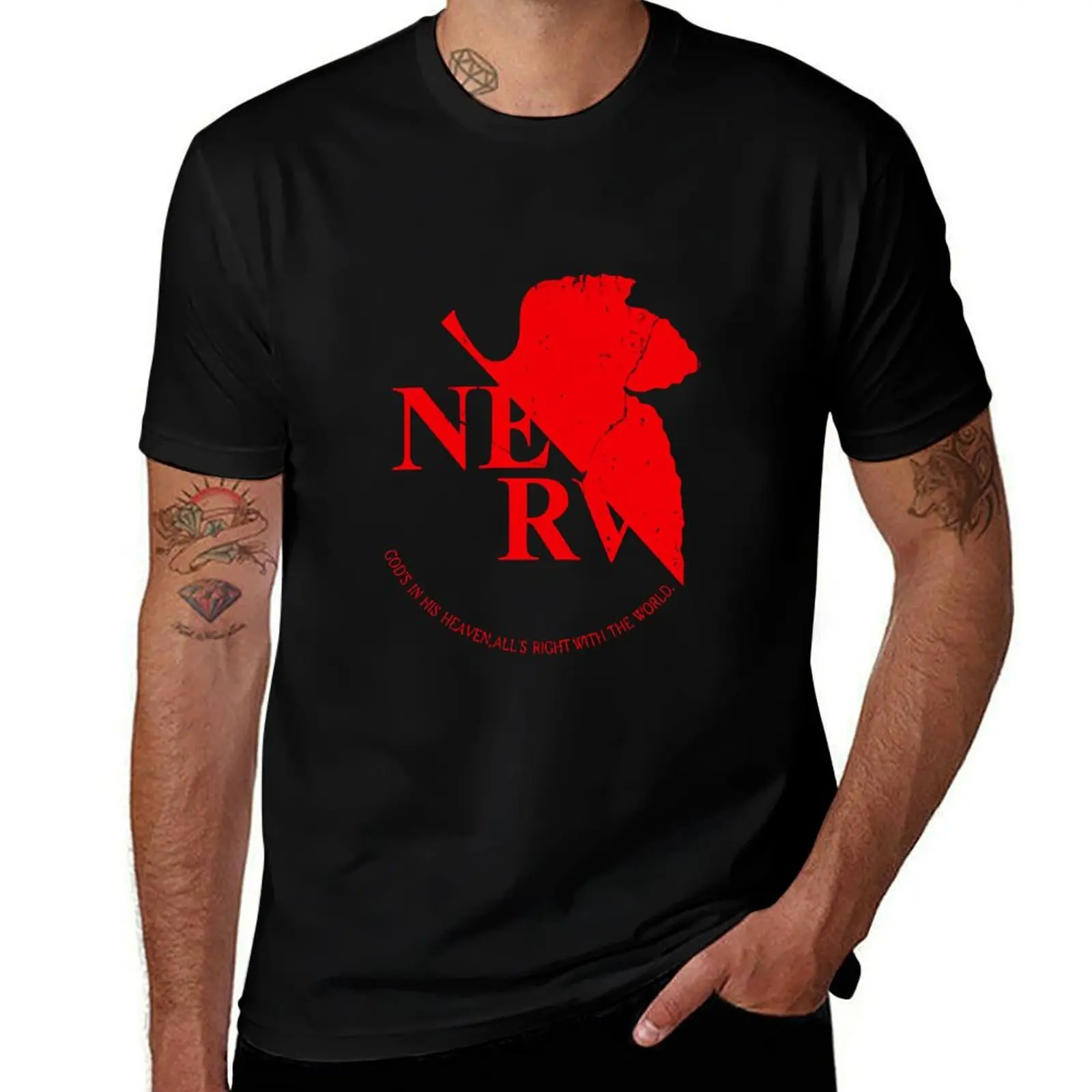 

NERV T-Shirt t shirt man luxury cotton t shirt man t shirt personalised T-Shirt