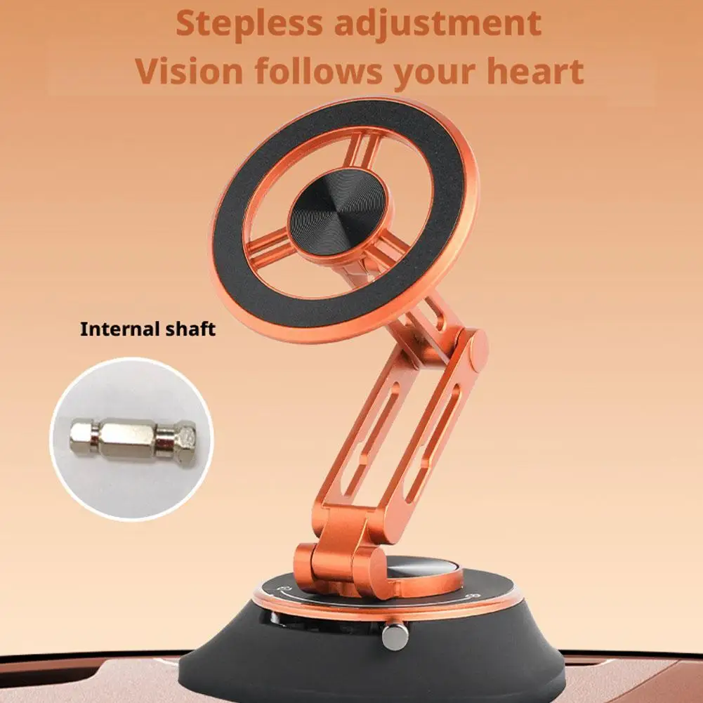 

Сильнейшее автомобильное крепление для телефона на присоске 360° ° Поворотный складной держатель громкой связи для безопасного вождения и GPS-навигации, универсальный